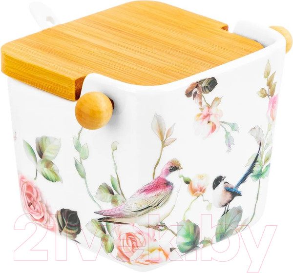 Изображение товара Емкость для хранения Elan Gallery Певчие птички / 730791