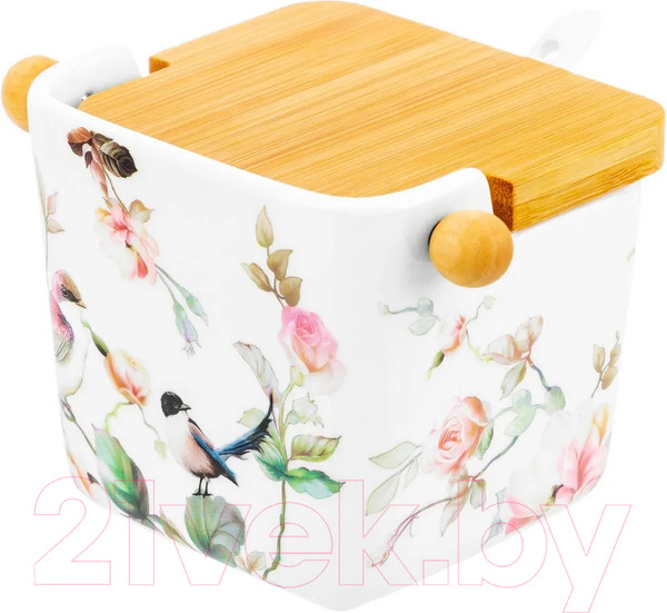 Изображение товара Емкость для хранения Elan Gallery Певчие птички / 730791