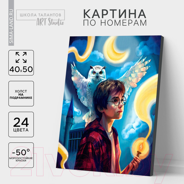 Изображение товара Картина по номерам Школа талантов Волшебство рядом / 10524524