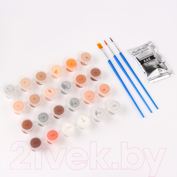 Изображение товара Картина по номерам Школа талантов Утренний котик / 10524529