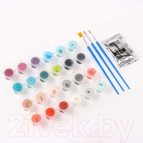 Изображение товара Картина по номерам Школа талантов Кролик в городе / 10524526