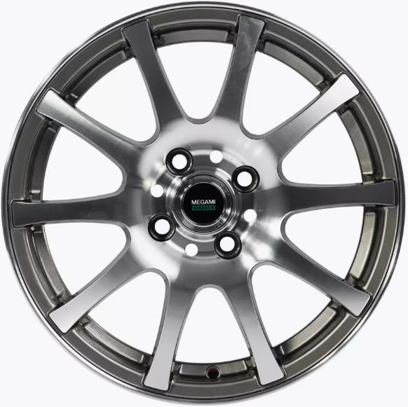 Изображение товара Литой диск Megami MGM-2 15x6" 4x100мм DIA 54.1мм ET 46мм GMF