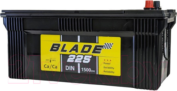 Изображение товара Автомобильный аккумулятор BLADE Евро +/- 1500A / 6CT-225VL (3) (225 А/ч)