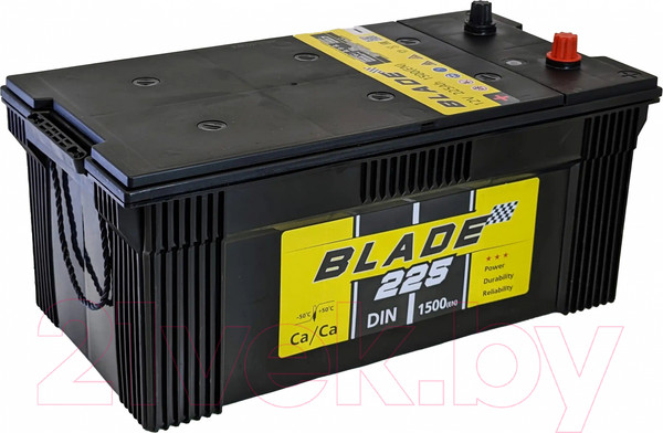 Изображение товара Автомобильный аккумулятор BLADE Евро +/- 1500A / 6CT-225VL (3) (225 А/ч)