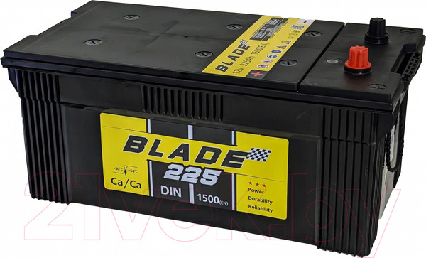 Изображение товара Автомобильный аккумулятор BLADE Евро +/- 1500A / 6CT-225VL (3) (225 А/ч)