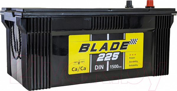 Изображение товара Автомобильный аккумулятор BLADE Евро +/- 1500A / 6CT-225VL (3) (225 А/ч)