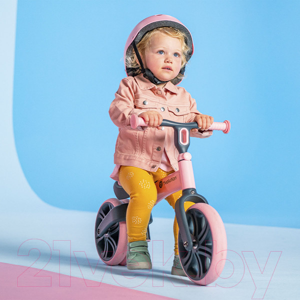 Изображение товара Беговел Yvolution Velo Junior / YT16P2 (розовый)