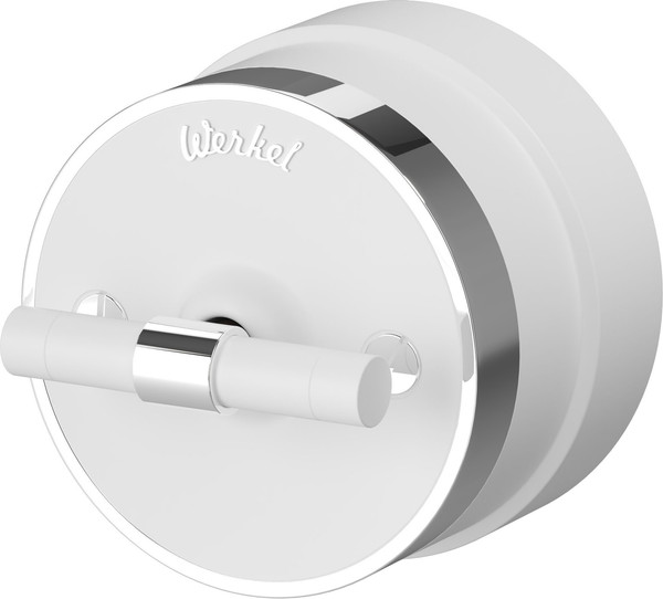 Изображение товара Выключатель Werkel Vintage / W5822050 (белый матовый/хром)