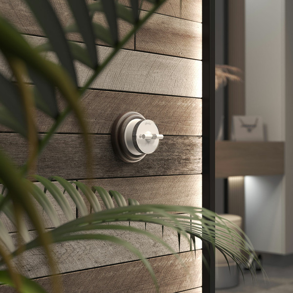 Изображение товара Выключатель Werkel Vintage / W5822050 (белый матовый/хром)