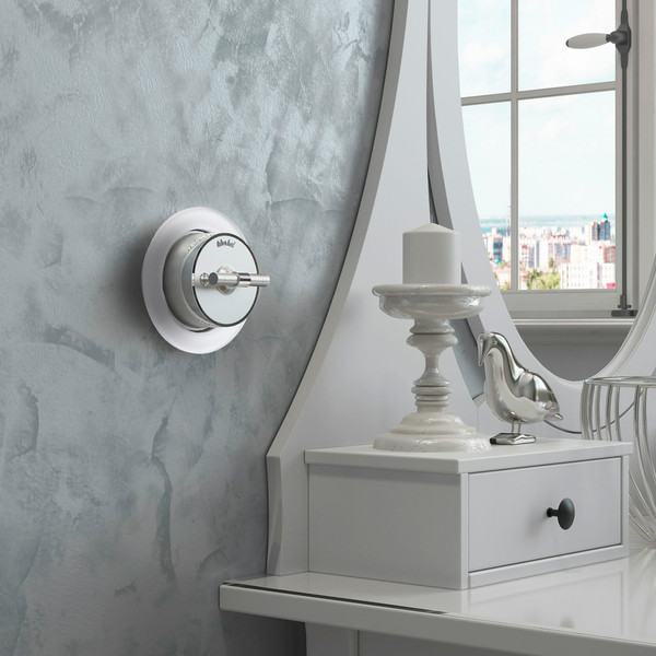 Изображение товара Выключатель Werkel Vintage W5822054 (серебро матовый/хром)