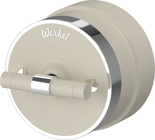 Изображение товара Выключатель Werkel Vintage W5822055 (слоновая кость матовый/хром)