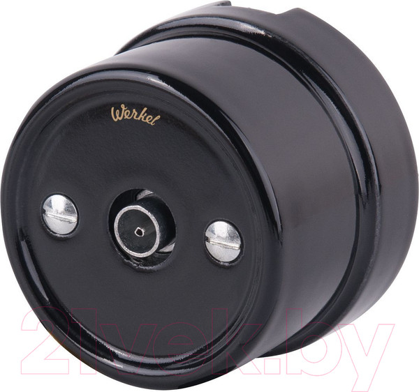 Изображение товара Розетка Werkel Ретро ТВ W5683008 (черный)