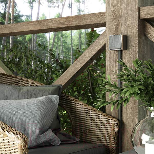 Изображение товара Выключатель Werkel Gallant W5010204 (графит рифленый)