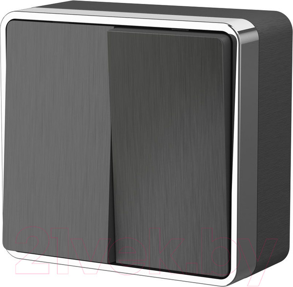 Изображение товара Выключатель Werkel Gallant W5020004 (графит рифленый)