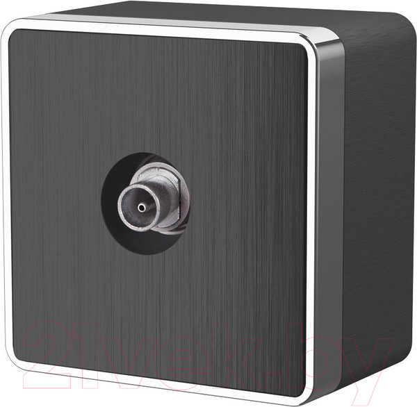 Изображение товара Розетка Werkel Gallant ТВ W5083004 (графит рифленый)