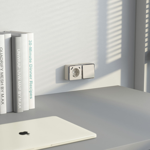 Изображение товара Выключатель Werkel Gallant W5012003 (слоновая кость)