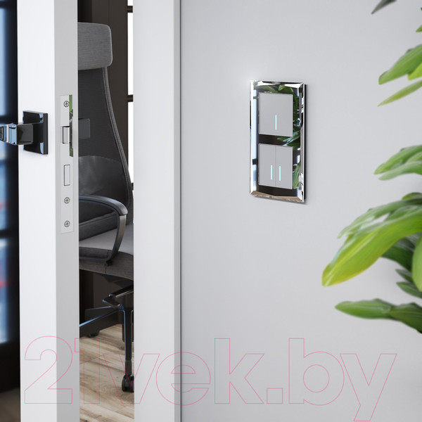 Изображение товара Умный выключатель Werkel W4510606 (серебро)