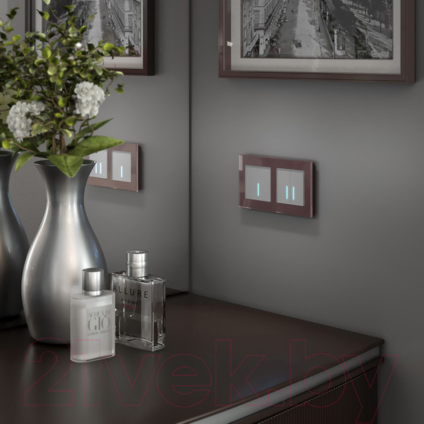 Изображение товара Умный выключатель Werkel W4520606 (серебро)