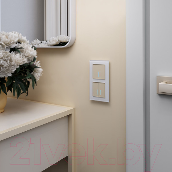 Изображение товара Умный выключатель Werkel W4520611 (шампань)