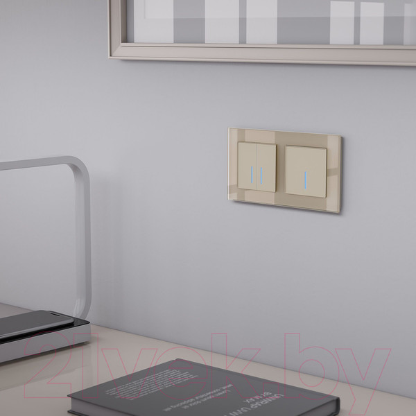 Изображение товара Умный выключатель Werkel W4520611 (шампань)