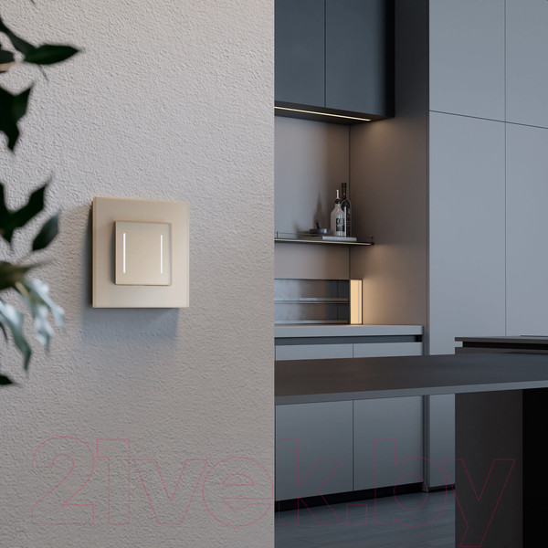 Изображение товара Умный выключатель Werkel W4523011 (шампань)