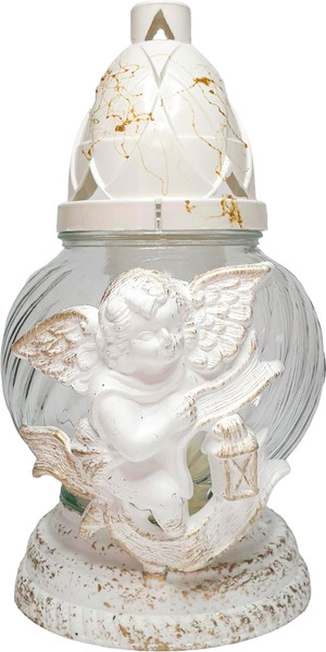 Изображение товара Лампада Bolsius 187 стеклянная ритуальная со сменным вкладышем