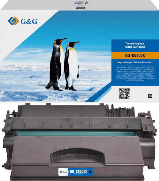 Изображение товара Тонер-картридж G&G GG-CE505X (черный)