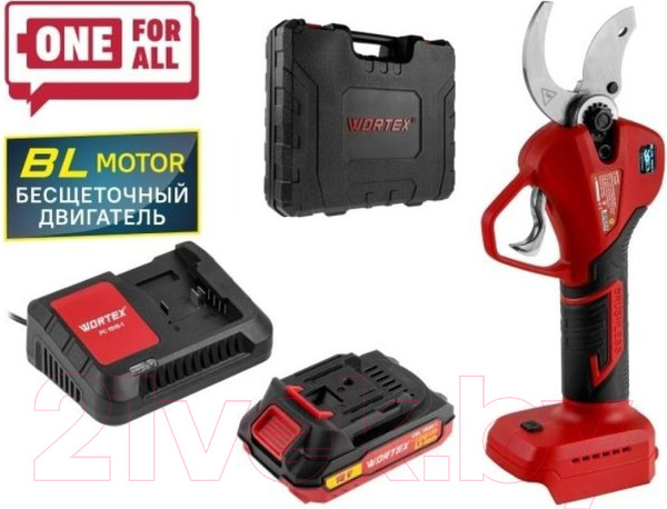 Изображение товара Секатор аккумуляторный Wortex CBS 2535-1 / 1329489