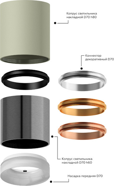 Изображение товара Плафон Ambrella C7722 SWH (белый песок)