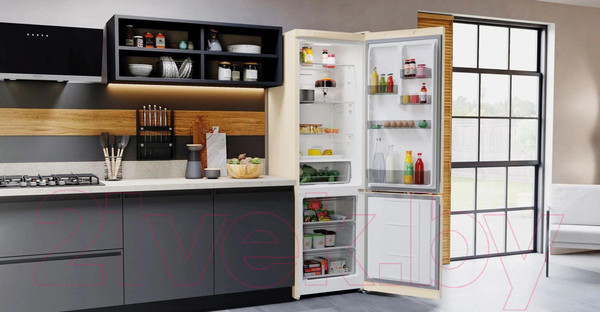 Изображение товара Холодильник с морозильником Hotpoint HT 5200 AB