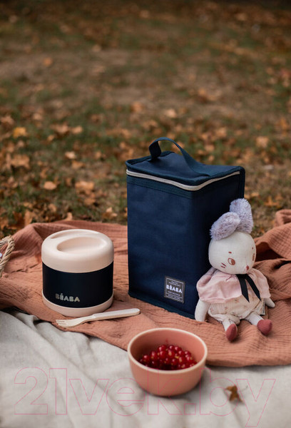 Изображение товара Термос для еды Beaba Thermo-Portion Inox 912910 (L Pink)