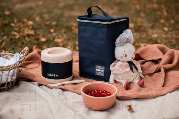 Изображение товара Термос для еды Beaba Thermo-Portion Inox 912910 (L Pink)