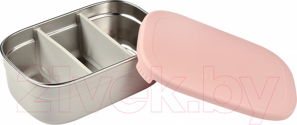 Изображение товара Ланч-бокс Beaba Boite Repas Inox Gris 914002 (V/D Rose)