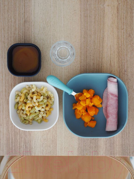 Изображение товара Набор тарелок для кормления Beaba Bols Silicone Gigognes 913566 (3шт, N Blue)