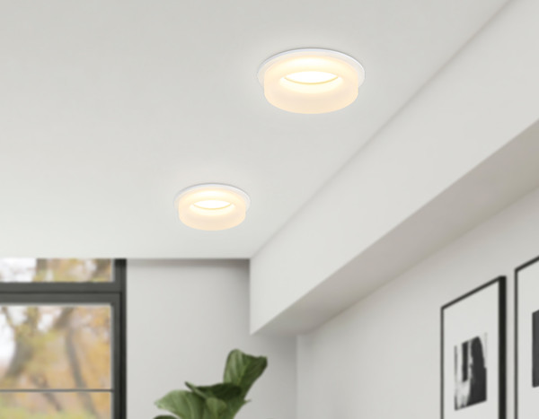 Изображение товара Точечный светильник Ambrella TN1302 WH/FR (белый/белый матовый)