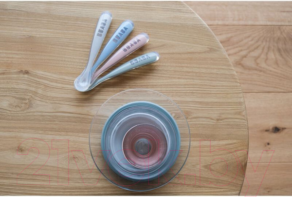 Изображение товара Набор столовых ложек для кормления Beaba 913465 (Eucalyptus)