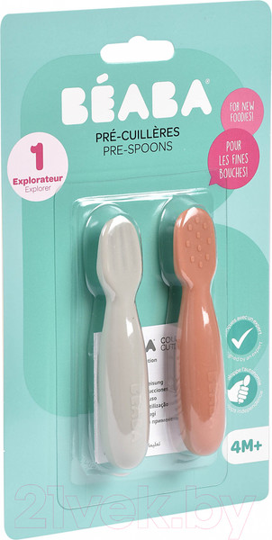 Изображение товара Набор столовых ложек для кормления Beaba 913579