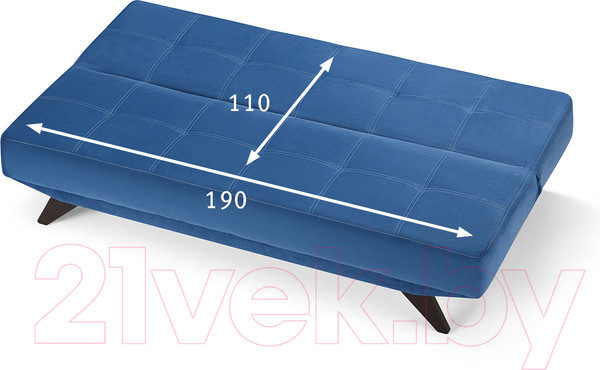 Изображение товара Диван Mio Tesoro Эрик 091 (840 синий)