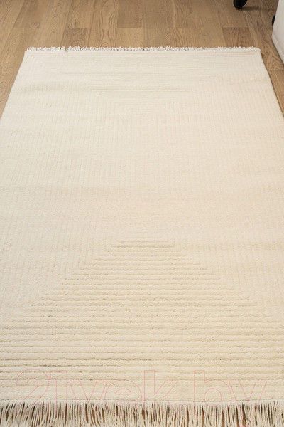 Изображение товара Коврик Radjab Carpet Пандора Прямоугольник 1104A / 6836RK (1.2x1.8, Cream/Cream)
