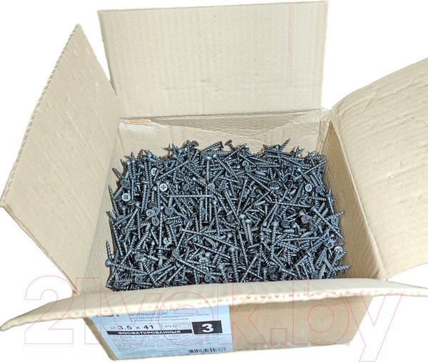 Изображение товара Саморез RBT СГКД/Ф 3.5x41 крупный шаг (5кг)