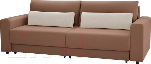 Изображение товара Диван Mio Tesoro Таун 264 1.5ек-1.5ек (1369 коричневый)