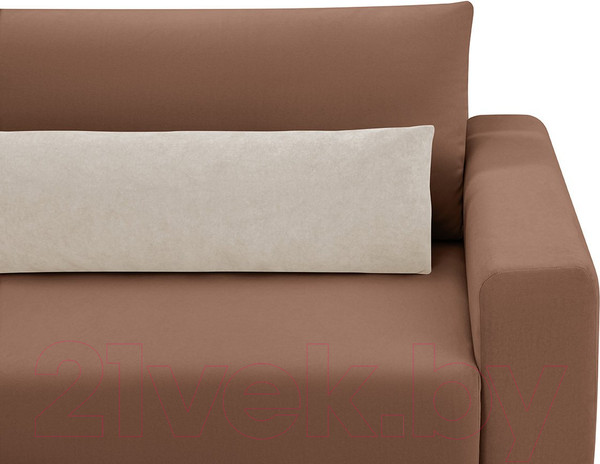 Изображение товара Диван Mio Tesoro Таун 264 1.5ек-1.5ек (1369 коричневый)