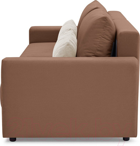 Изображение товара Диван Mio Tesoro Таун 264 1.5ек-1.5ек (1369 коричневый)