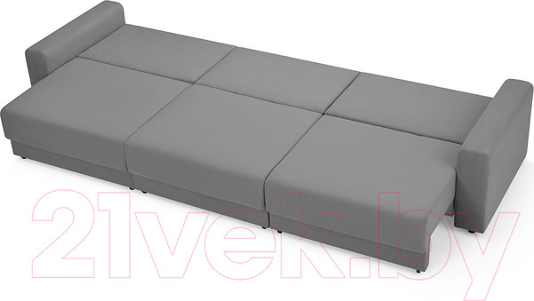 Изображение товара Диван Mio Tesoro Таун 264 1.5ек-1.5ек-1.5ек (1363 серый)