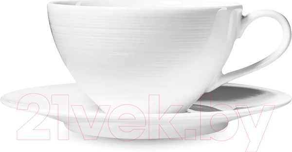 Изображение товара Чашка с блюдцем Narumi Воздушный белый / NAR-50180-2774/5305