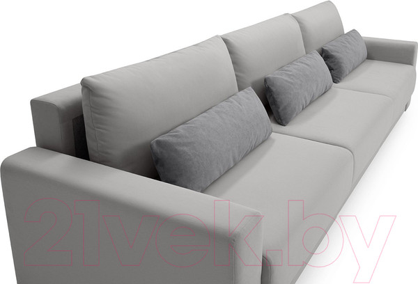 Изображение товара Диван Mio Tesoro Таун 264 1.5ек-1.5ек-1.5ек (1366 светло-серый)
