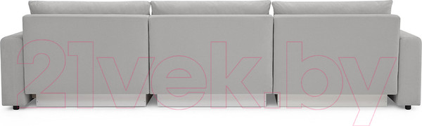 Изображение товара Диван Mio Tesoro Таун 264 1.5ек-1.5ек-1.5ек (1366 светло-серый)