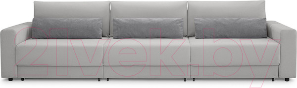 Изображение товара Диван Mio Tesoro Таун 264 1.5ек-1.5ек-1.5ек (1366 светло-серый)