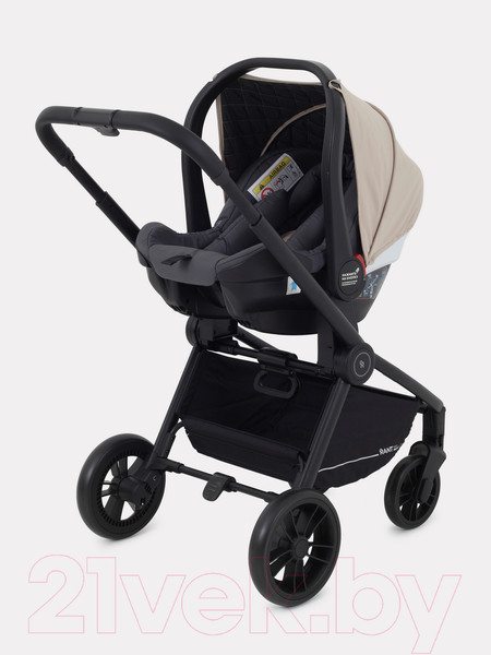 Изображение товара Детская универсальная коляска Rant Energy Basic 3 в 1 2024 / RA092 (бежевый)