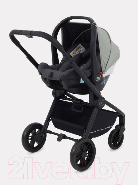 Изображение товара Детская универсальная коляска Rant Energy Basic 3 в 1 2024 / RA092 (зеленый)